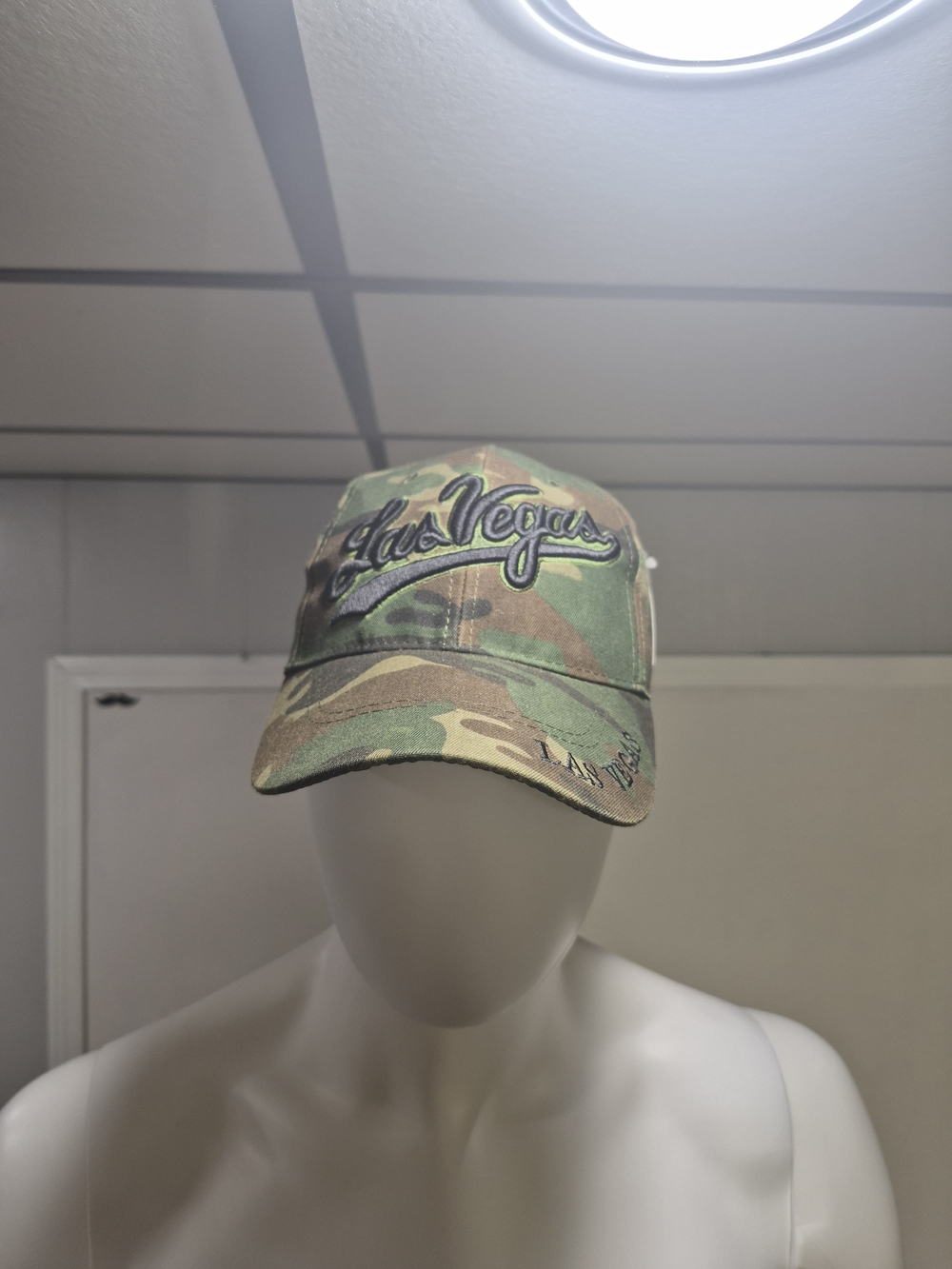 Las Vegas Camouflage Embroidered Baseball Cap Adjustable 100% Cotton New